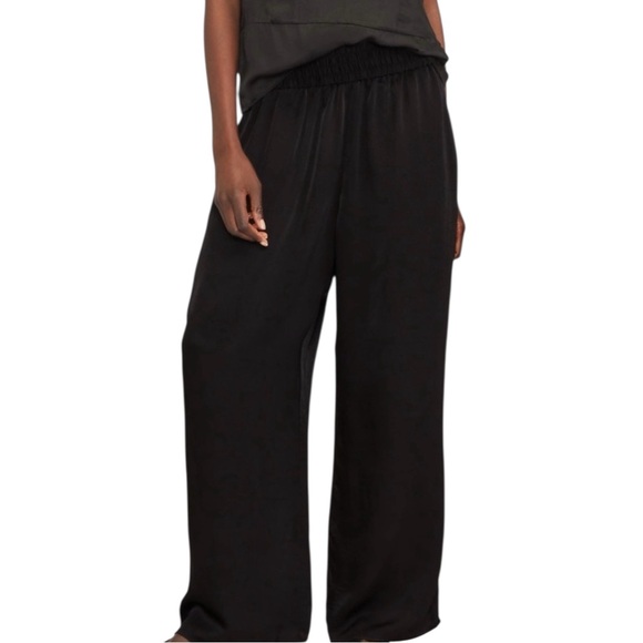 Everlane The Satin Pull-On Pant Black Size Medium - Picture 10 of 10